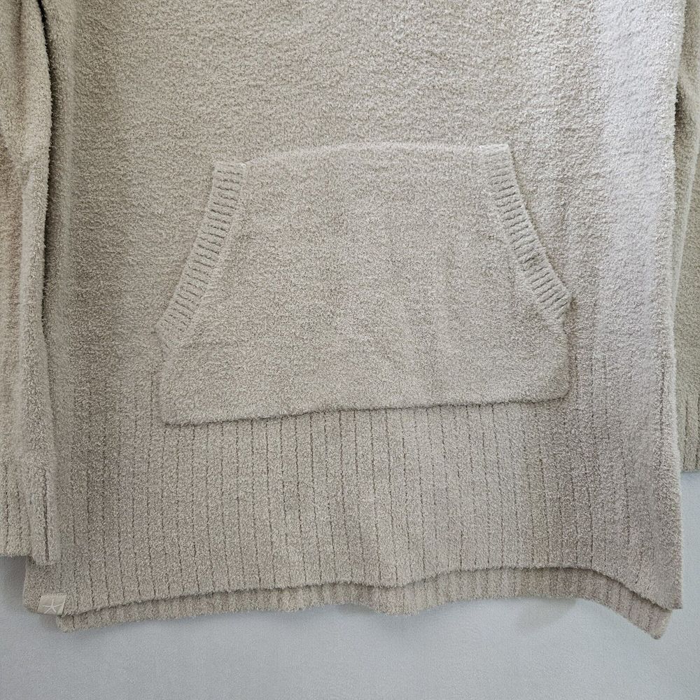Barefoot Dreams Sweater XS CozyChic Lite High Rib Half Zip Tunic Biscotti‎ Cozy - Picture 9 of 13